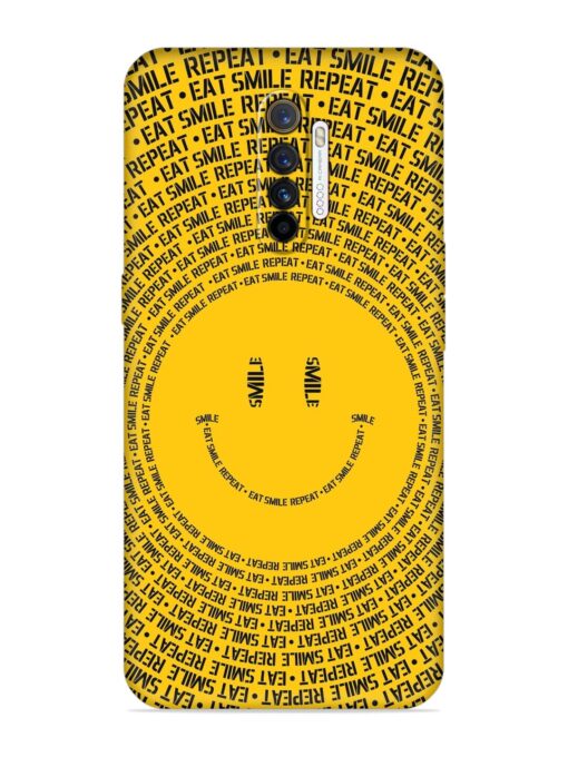 Smiley Embossed Soft Silicone Case for Realme X2 Pro