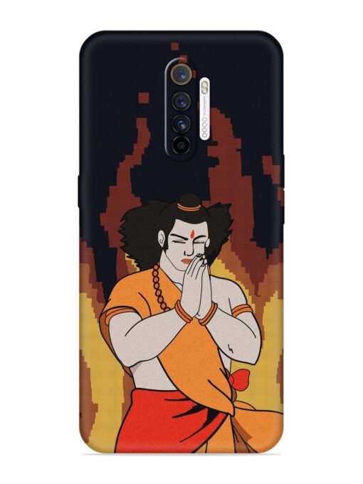 Shree Ram Vector Embossed Soft Silicone Case for Realme X2 Pro Zapvi