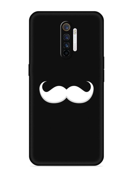 Mustache Vector Embossed Soft Silicone Case for Realme X2 Pro Zapvi