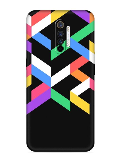 Colorshape Abstarct Embossed Soft Silicone Case for Realme X2 Pro Zapvi