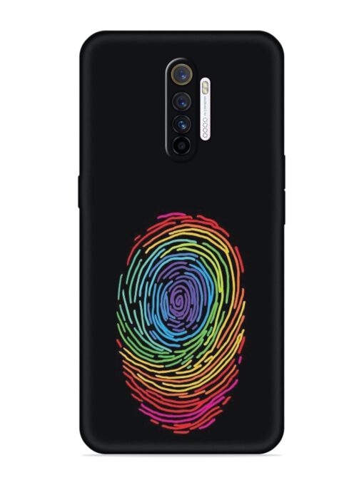 Fingerprint Of Thumb Art Embossed Soft Silicone Case for Realme X2 Pro