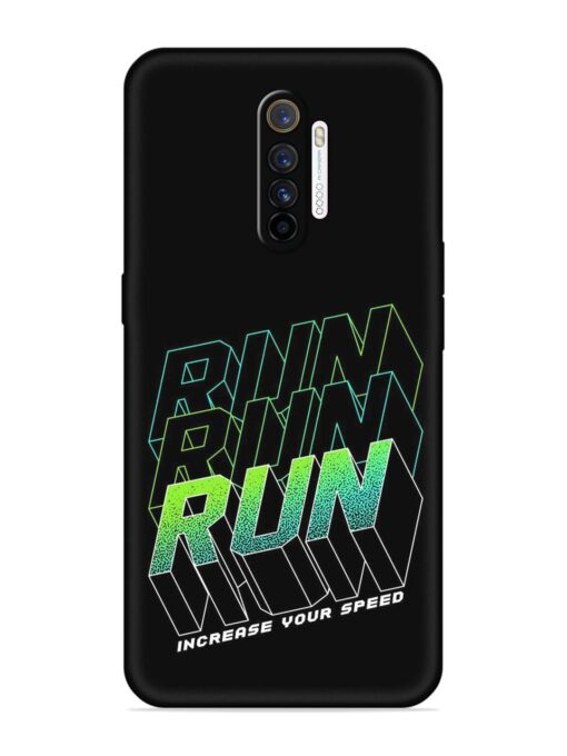 Run Embossed Soft Silicone Case for Realme X2 Pro Zapvi