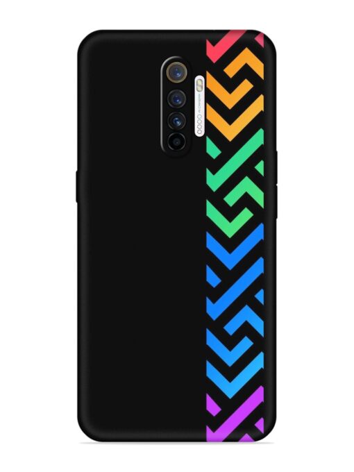 Colorshape Stripes Embossed Soft Silicone Case for Realme X2 Pro Zapvi