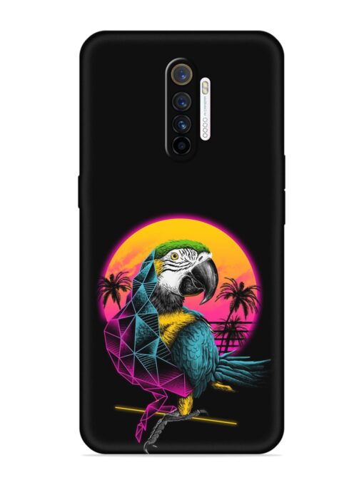 Rad Parrot Embossed Soft Silicone Case for Realme X2 Pro Zapvi