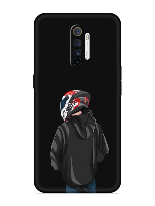 Motorcycle Rider Embossed Soft Silicone Case for Realme X2 Pro Zapvi