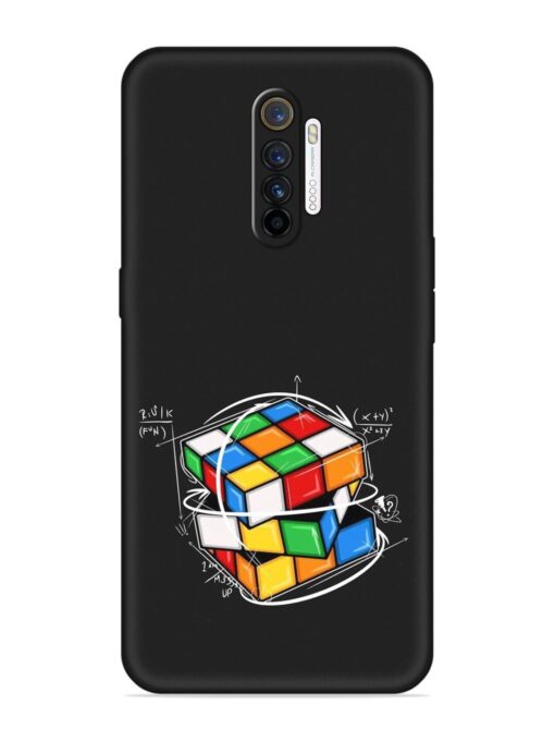 Cubik Vector Embossed Soft Silicone Case for Realme X2 Pro