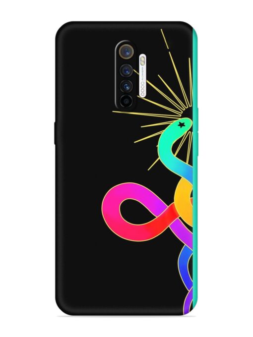 Art Geometric Abstraction Embossed Soft Silicone Case for Realme X2 Pro Zapvi