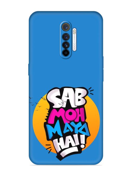 Sab Moh Moya Embossed Soft Silicone Case for Realme X2 Pro Zapvi