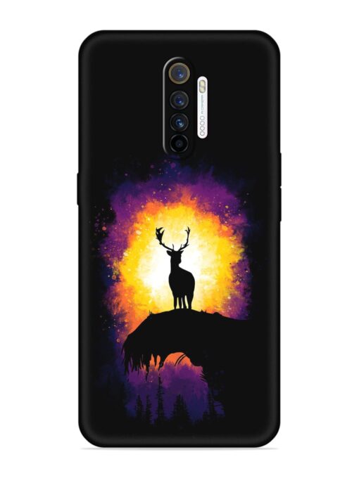 Elk Animal Art Embossed Soft Silicone Case for Realme X2 Pro Zapvi