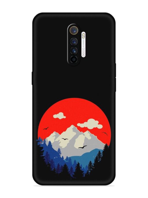 Mountain Abstract Embossed Soft Silicone Case for Realme X2 Pro Zapvi