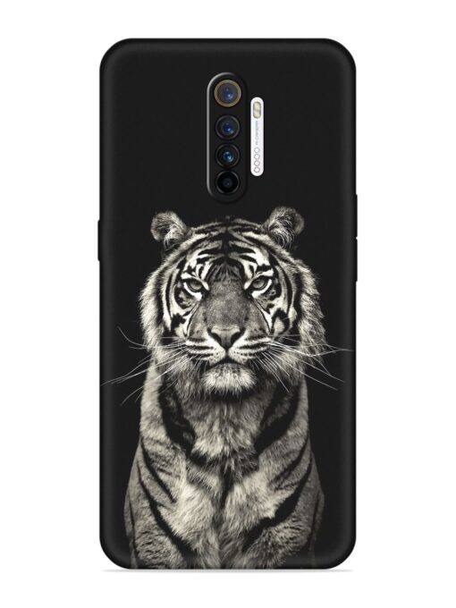 Tiger Art Embossed Soft Silicone Case for Realme X2 Pro