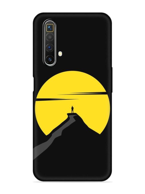 Black Ultra Vector Embossed Soft Silicone Case for Realme X3 Zapvi