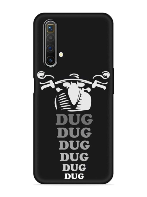 Dug Dug Dug Embossed Soft Silicone Case for Realme X3