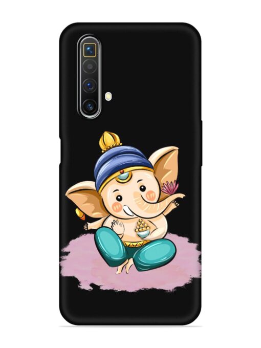 Bal Ganesh Vector Art Embossed Soft Silicone Case for Realme X3 Zapvi