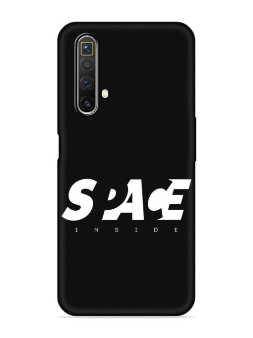 Space Typography Art Embossed Soft Silicone Case for Realme X3 Zapvi