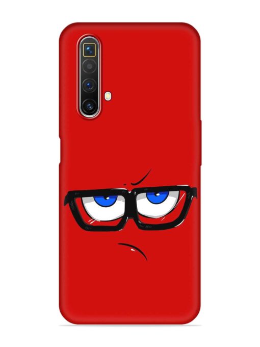 Rad Angry Face Embossed Soft Silicone Case for Realme X3 Zapvi