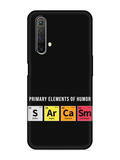 Primary Elements Humor Embossed Soft Silicone Case for Realme X3 Zapvi