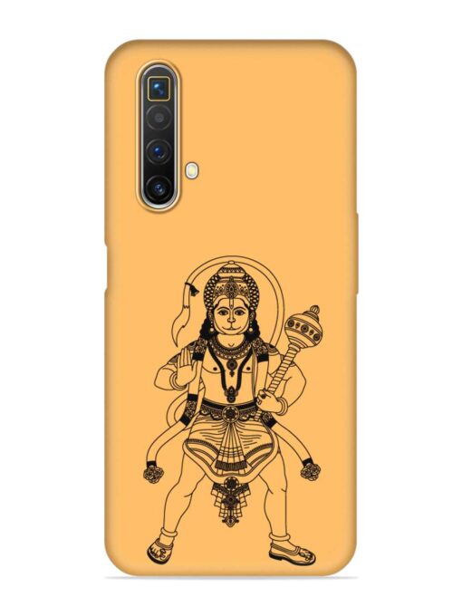 Indian God Hanuman Embossed Soft Silicone Case for Realme X3