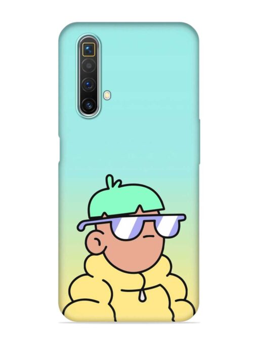 Doodles Cool Character Embossed Soft Silicone Case for Realme X3 Zapvi