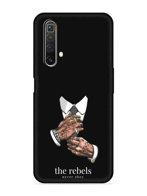 Rebels Slogan Man Embossed Soft Silicone Case for Realme X3 Zapvi