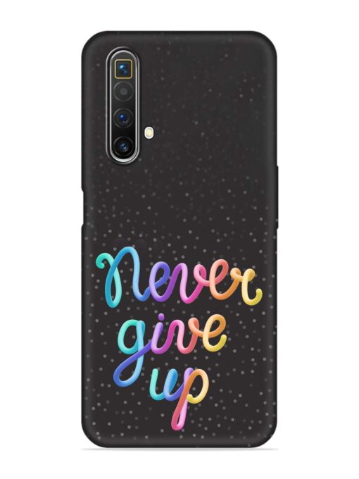 Colorful Stylized Rainbow Embossed Soft Silicone Case for Realme X3 Zapvi