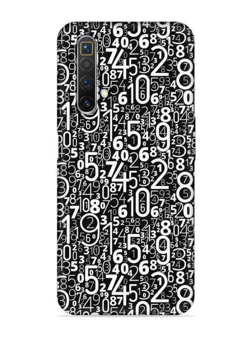 Many Numbers Different Embossed Soft Silicone Case for Realme X3