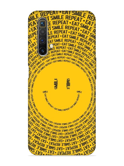 Smiley Embossed Soft Silicone Case for Realme X3