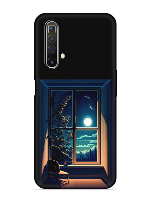 Night View At Window Embossed Soft Silicone Case for Realme X3 Zapvi