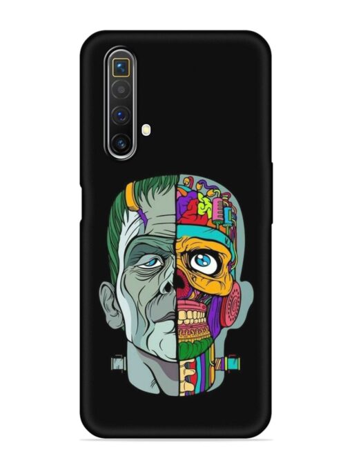 Men Vs Skull Embossed Soft Silicone Case for Realme X3 Zapvi