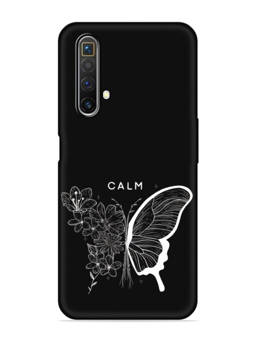 Calm Embossed Soft Silicone Case for Realme X3