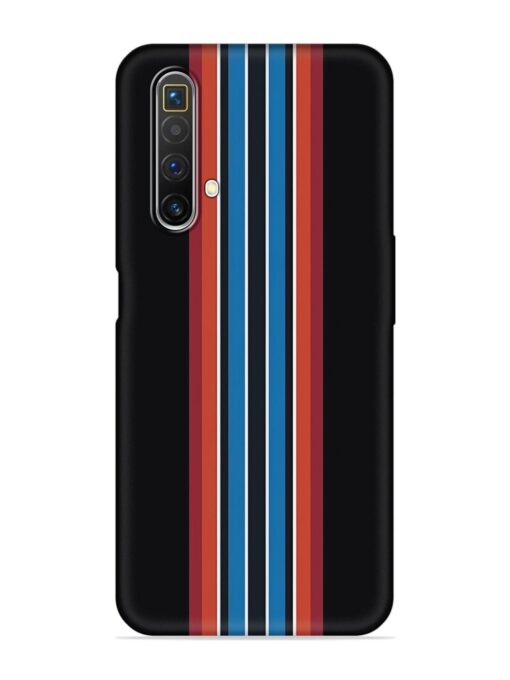 Vertical Strips Embossed Soft Silicone Case for Realme X3 Zapvi