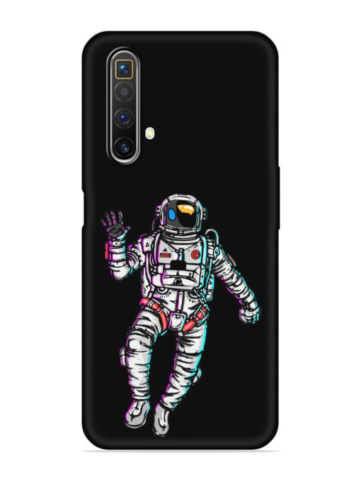 Spaceman Embossed Soft Silicone Case for Realme X3