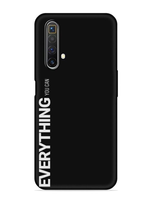 Everything You Can Embossed Soft Silicone Case for Realme X3 Zapvi