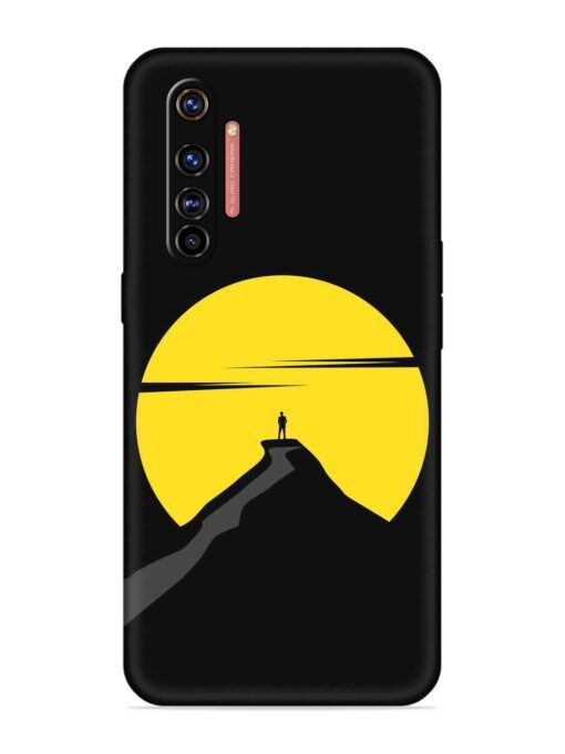 Black Ultra Vector Embossed Soft Silicone Case for Realme X50 Pro