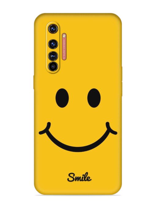 Yellow Smiley Embossed Soft Silicone Case for Realme X50 Pro Zapvi