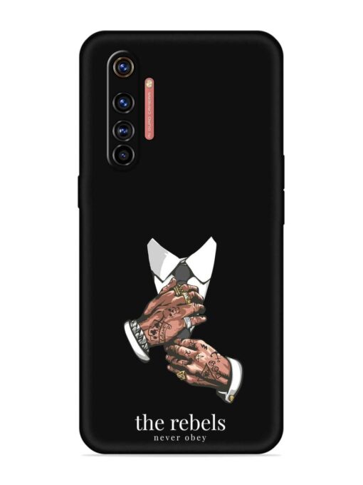 Rebels Slogan Man Embossed Soft Silicone Case for Realme X50 Pro