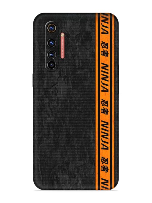 Ninja Srtips Embossed Soft Silicone Case for Realme X50 Pro