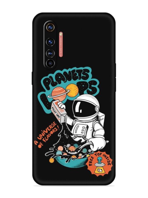 Planets Loop Embossed Soft Silicone Case for Realme X50 Pro