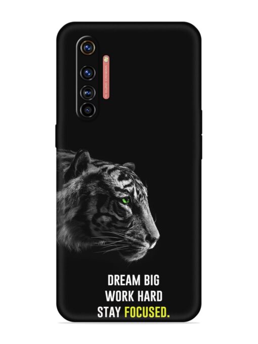 Dream Big Work Hard Embossed Soft Silicone Case for Realme X50 Pro