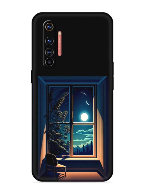 Night View At Window Embossed Soft Silicone Case for Realme X50 Pro Zapvi