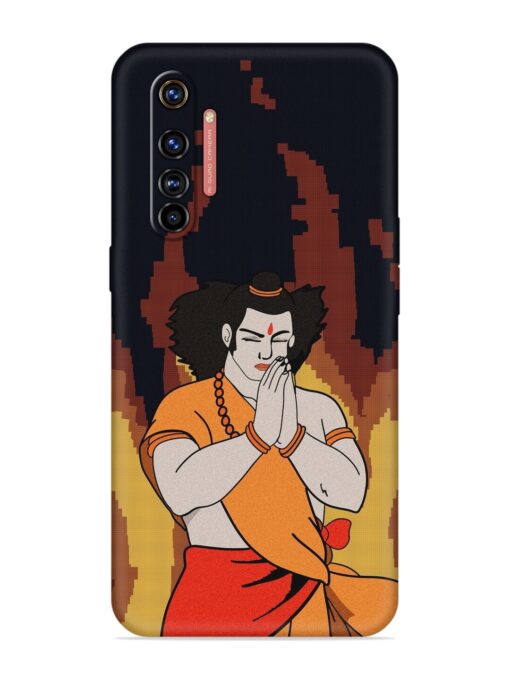 Shree Ram Vector Embossed Soft Silicone Case for Realme X50 Pro