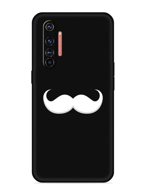 Mustache Vector Embossed Soft Silicone Case for Realme X50 Pro Zapvi