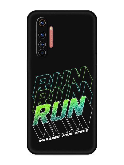 Run Embossed Soft Silicone Case for Realme X50 Pro