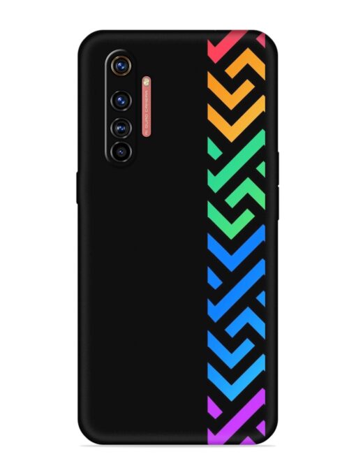 Colorshape Stripes Embossed Soft Silicone Case for Realme X50 Pro Zapvi