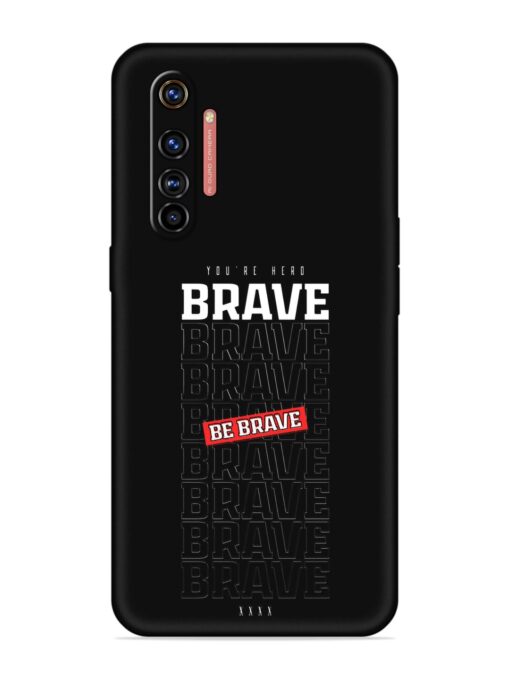 Be Brave Embossed Soft Silicone Case for Realme X50 Pro