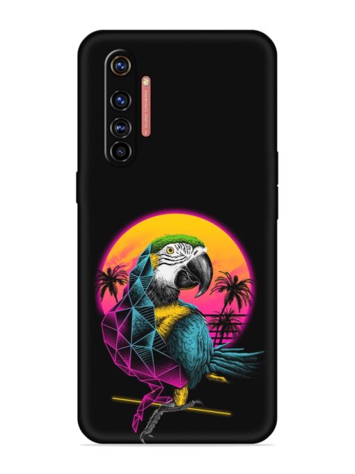 Rad Parrot Embossed Soft Silicone Case for Realme X50 Pro