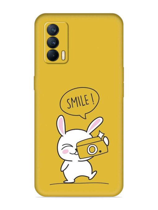 Hey Smile Please Embossed Soft Silicone Case for Realme X7 (5G) Zapvi