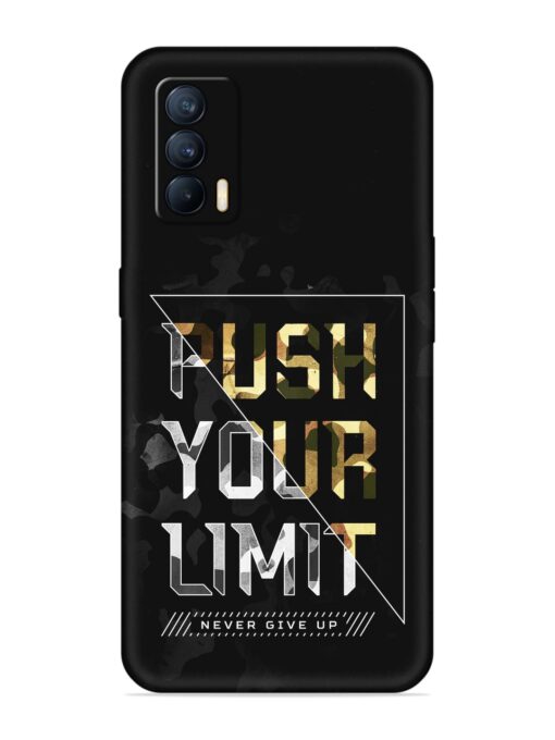 Push Your Limits Embossed Soft Silicone Case for Realme X7 (5G)