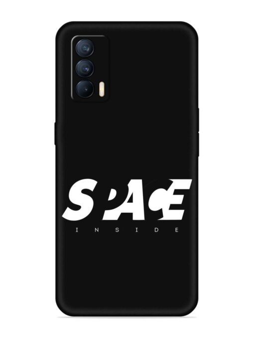 Space Typography Art Embossed Soft Silicone Case for Realme X7 (5G) Zapvi