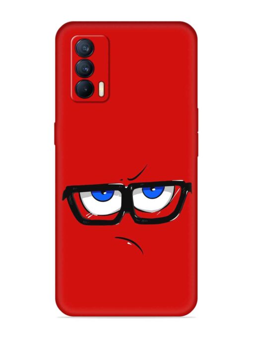 Rad Angry Face Embossed Soft Silicone Case for Realme X7 (5G)